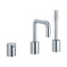 Sottini Ciane Single Lever 3 Hole Bath Shower Mixer with Spout and Pullout Handspray - Unbeatable Bathrooms