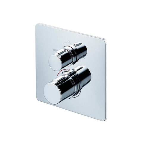 Sottini Turano Easybox Slim Thermostatic Built-In Shower Mixer with Diverter - Unbeatable Bathrooms