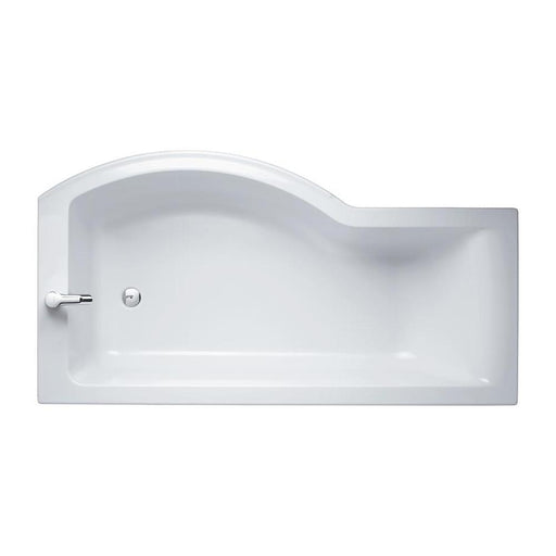 Sottini Santorini 1700 x 700mm Idealform Plus+ Shower Bath - Unbeatable Bathrooms