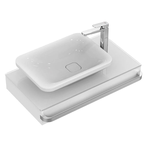 Sottini Turano 800 Basin Shelf with Asymmetric Vessel Basin - Unbeatable Bathrooms
