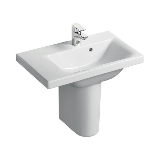 Sottini Chiani 60cm Pedestal Basin - 1TH (Left Hand Platform) - Unbeatable Bathrooms
