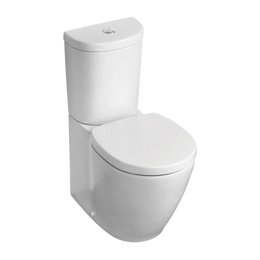 Sottini Chiani Compact Close Coupled Toilet with Horizontal Outlet (Closed Back) - Unbeatable Bathrooms