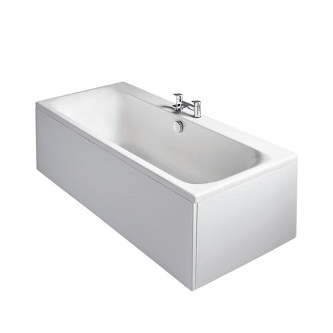 Sottini Turano Idealform Plus+ 17/1800mm Double Ended Bath with Normal Waste - Unbeatable Bathrooms