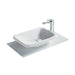 Sottini Turano 800/1000mm Vanity Unit - Wall Hung 1 Drawer Unit with Asymmetric Vessel Basin - Unbeatable Bathrooms