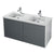 Sottini Simeto 1200mm Double Vanity Unit - Wall Hung 2 Drawer Unit - Unbeatable Bathrooms