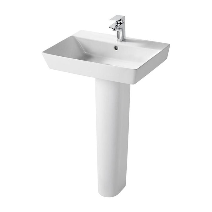 Sottini ( new Ideal Standard ) Isarca Square Basin & Optional Pedestal - 1TH (Various) - Unbeatable Bathrooms
