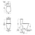 Sottini Isarca / Ideal Standard Connect Air - Close Coupled Toilet with Aquablade Technology & Horizontal Outlet - Unbeatable Bathrooms