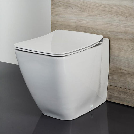 Sottini Fusaro Back-To-Wall Toilet with Horizontal Outlet & Aquablade Technology - Unbeatable Bathrooms