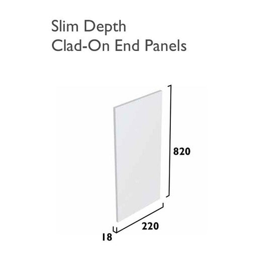 Tavistock Legacy End Panel - Reduced Depth - Unbeatable Bathrooms