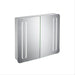 Ideal Standard M+L Mirror Cabinet with Bottom Ambient Front Light - Unbeatable Bathrooms