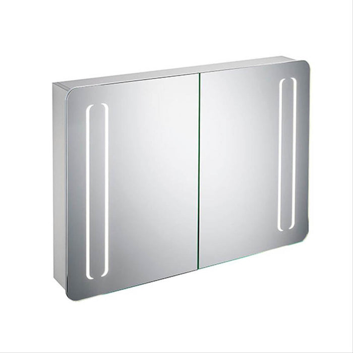 Ideal Standard M+L Mirror Cabinet with Bottom Ambient Front Light - Unbeatable Bathrooms