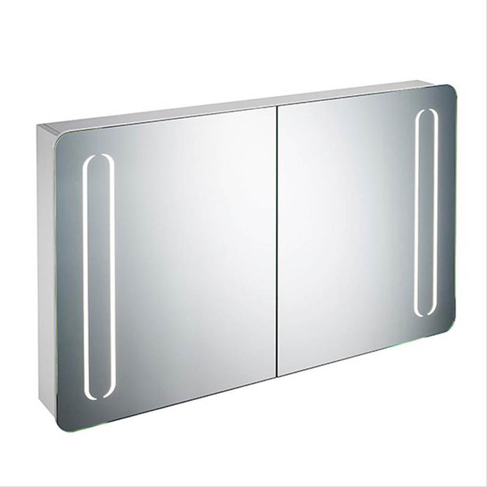 Ideal Standard M+L Mirror Cabinet with Bottom Ambient Front Light - Unbeatable Bathrooms