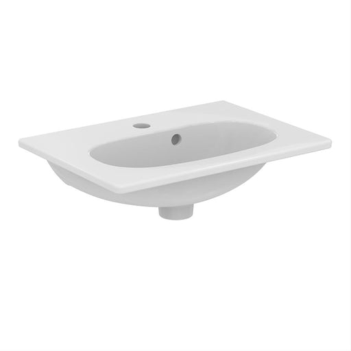 Ideal Standard Tesi 50cm Vanity Basin - Short Projection - One Taphole - Unbeatable Bathrooms