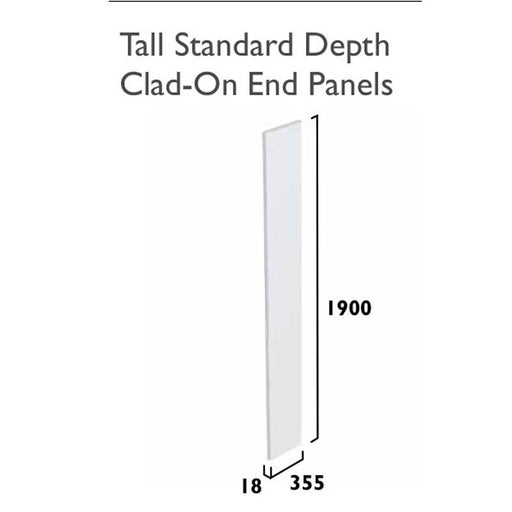Tavistock Legacy Standard Depth Tall End Panel - Unbeatable Bathrooms