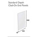 Tavistock Calm End Panel - Standard Depth - Unbeatable Bathrooms