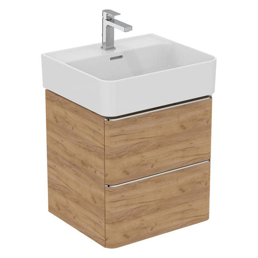 Sottini / Ideal Standard Fusaro 500mm Vanity Unit - Wall Hung 2 Drawer Unit - Unbeatable Bathrooms