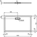 Ideal Standard Ultra Flat New Rectangular Shower Tray - Unbeatable Bathrooms