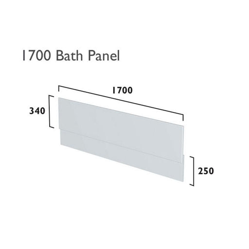 Tavistock Fitted Bath Front Panel - Unbeatable Bathrooms