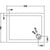 Hudson Reed 900mm Rectangle Shower Tray - White - Unbeatable Bathrooms