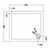 Hudson Reed 900mm Rectangle Shower Tray - Black Slate - Unbeatable Bathrooms