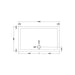 Hudson Reed Slimline Rectangle Shower Tray - Black Slate - Unbeatable Bathrooms