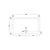 Hudson Reed Slimline Rectangle Shower Tray - White - Unbeatable Bathrooms