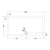 Hudson Reed Slimline Rectangle Shower Tray - White - Unbeatable Bathrooms