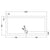 Hudson Reed Slimline Rectangle Shower Tray - Black Slate - Unbeatable Bathrooms