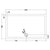 Hudson Reed Slimline Rectangle Shower Tray - White - Unbeatable Bathrooms