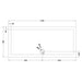 Hudson Reed Slimline Rectangle Shower Tray - Black Slate - Unbeatable Bathrooms