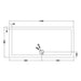 Hudson Reed Slimline Rectangle Shower Tray - White - Unbeatable Bathrooms