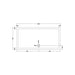 Hudson Reed Slimline Rectangle Shower Tray - White - Unbeatable Bathrooms