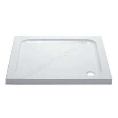 Essential April Square Shower Tray - Unbeatable Bathrooms