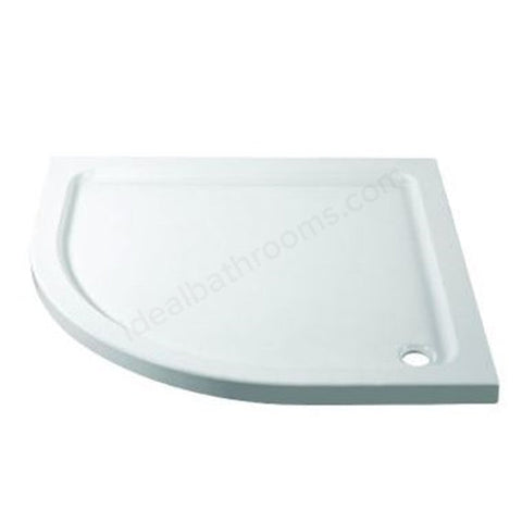 Essential April Quadrant Shower Tray - Unbeatable Bathrooms