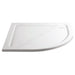 Essential April Offset Quadrant Shower Tray - Unbeatable Bathrooms