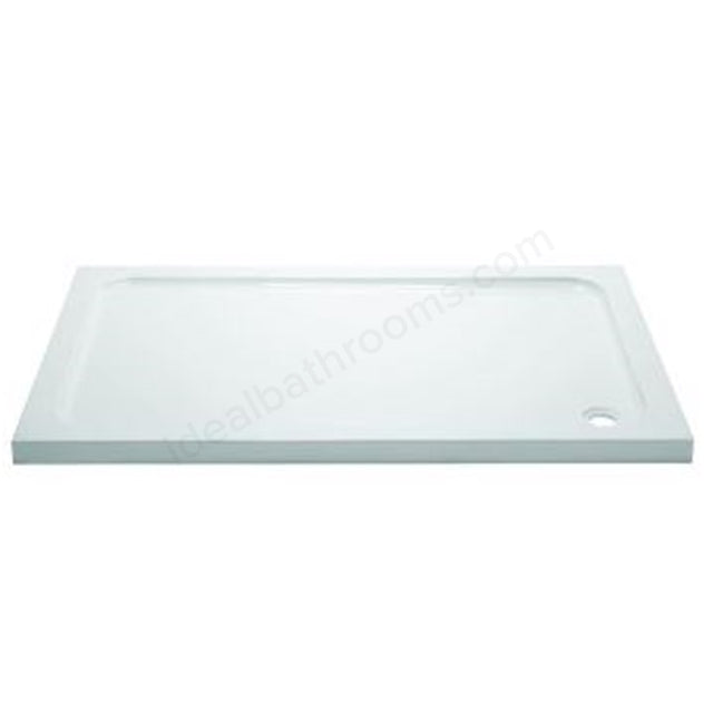 Essential April Rectangular Shower Tray - Unbeatable Bathrooms