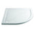Essential April Offset Quadrant Shower Tray - Unbeatable Bathrooms