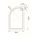 Essential April Offset Quadrant Shower Tray - Unbeatable Bathrooms