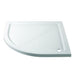Essential April Offset Quadrant Shower Tray - Unbeatable Bathrooms