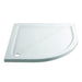 Essential April Offset Quadrant Shower Tray - Unbeatable Bathrooms