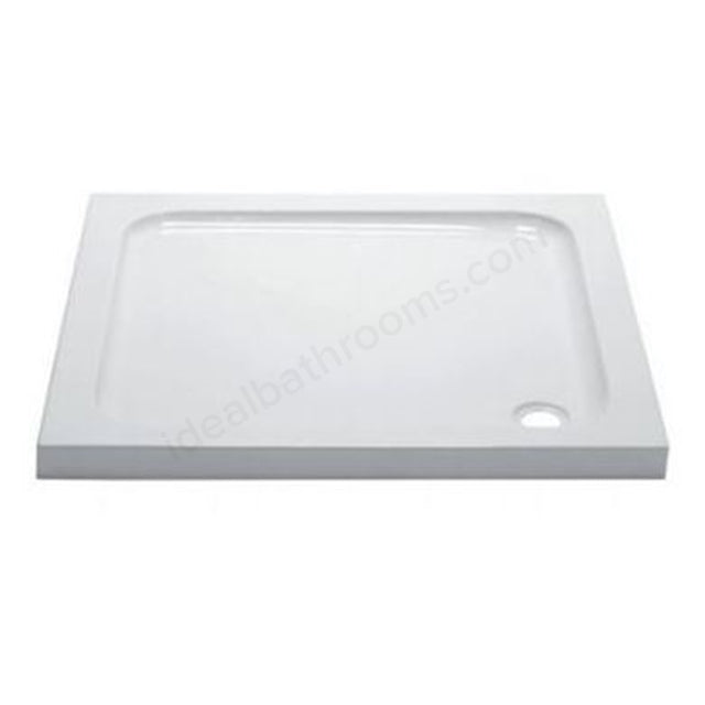 Essential April Square Shower Tray - Unbeatable Bathrooms