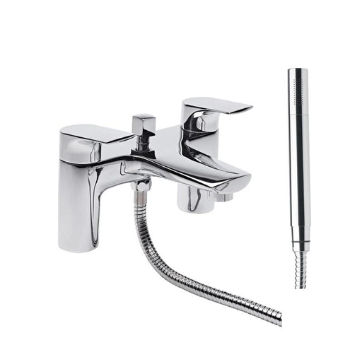Tavistock Strike Bath Shower Mixer & Handset - Unbeatable Bathrooms