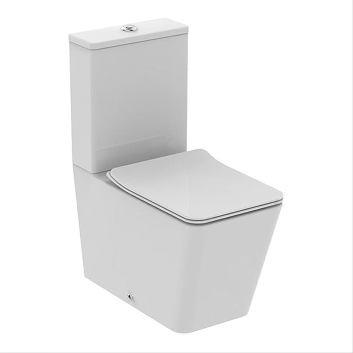 Sottini Caffaro Close Coupled Toilet with Horizontal Outlet (Closed Back) - Unbeatable Bathrooms