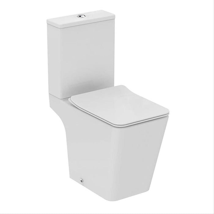 Sottini Caffaro Comfort Height Close Coupled Toilet with Horizontal Outlet - Unbeatable Bathrooms