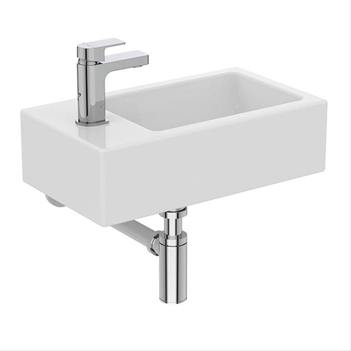 Sottini Rienza 450mm Cloakroom Vanity Unit - Wall Hung 1 Door Unit - Unbeatable Bathrooms