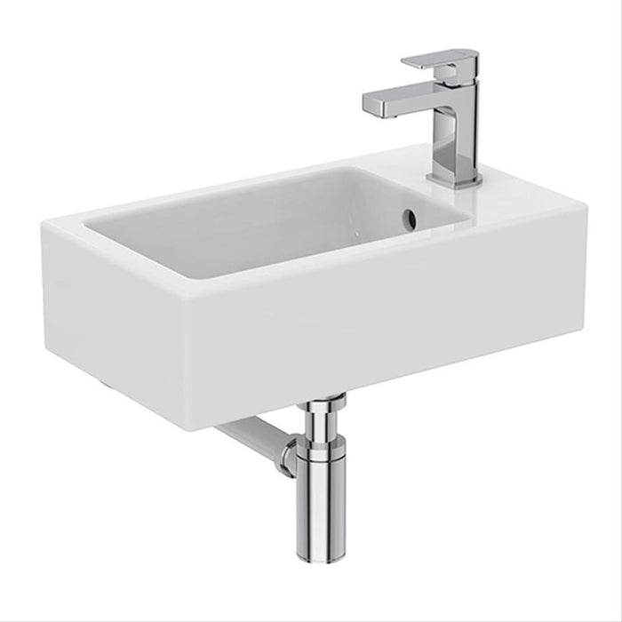 Sottini Rienza 450mm Cloakroom Vanity Unit - Wall Hung 1 Door Unit - Unbeatable Bathrooms