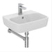 Sottini Rienza 45cm 1TH Pedestal Basin with Overflow - Unbeatable Bathrooms