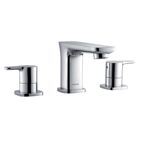 Flova Urban 3-Hole Deck Mounted Bath Mixer - Unbeatable Bathrooms