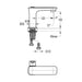 Flova Urban 100Nm Mono Basin Mixer with Clicker Waste Set - Unbeatable Bathrooms
