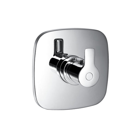 Flova Urban Concealed Thermostatic Shower Mixer with Small Plate (Excludes Shut Off) - Unbeatable Bathrooms